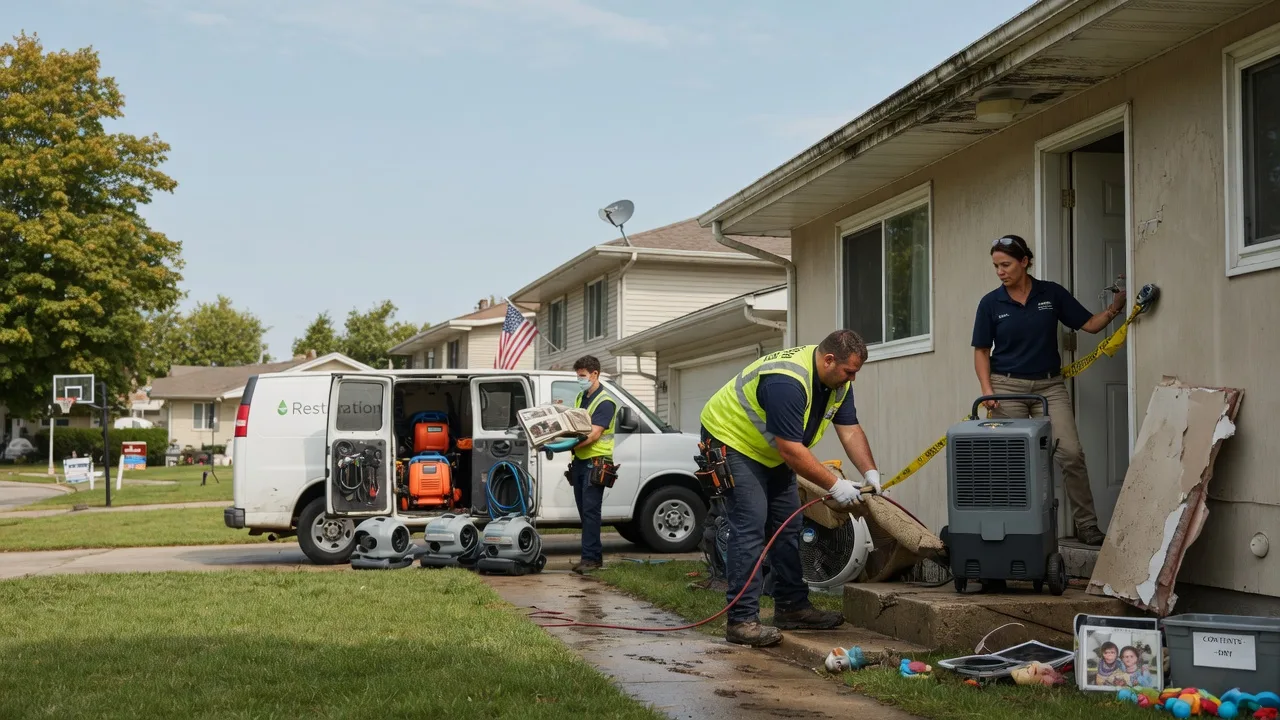 Water Damage Restoration in Edgewood, IL near me